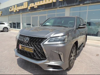 Lexus  LX  570 S  2019  Automatic  123,000 Km  8 Cylinder  Four Wheel Drive (4WD)  SUV  Gray