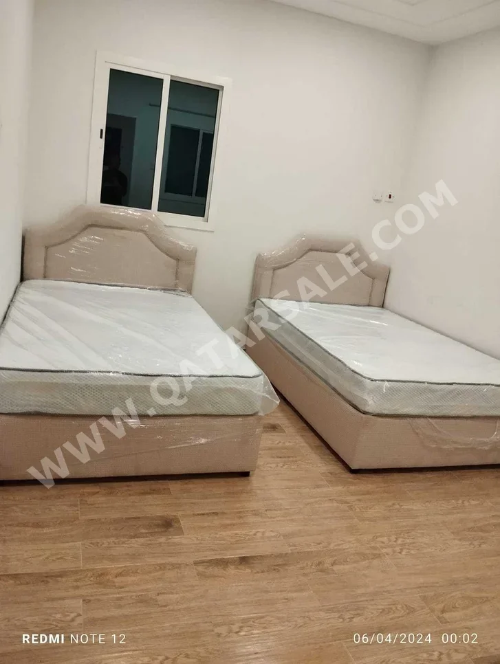 Beds - Single  - Brown  - Mattress Included