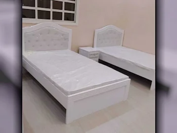 Beds - Single  - White  - Mattress Included