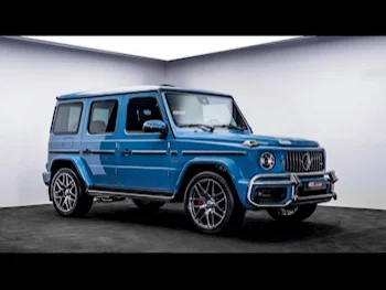 Mercedes-Benz  G-Class  63 AMG  2022  Automatic  44,142 Km  8 Cylinder  Four Wheel Drive (4WD)  SUV  Blue  With Warranty