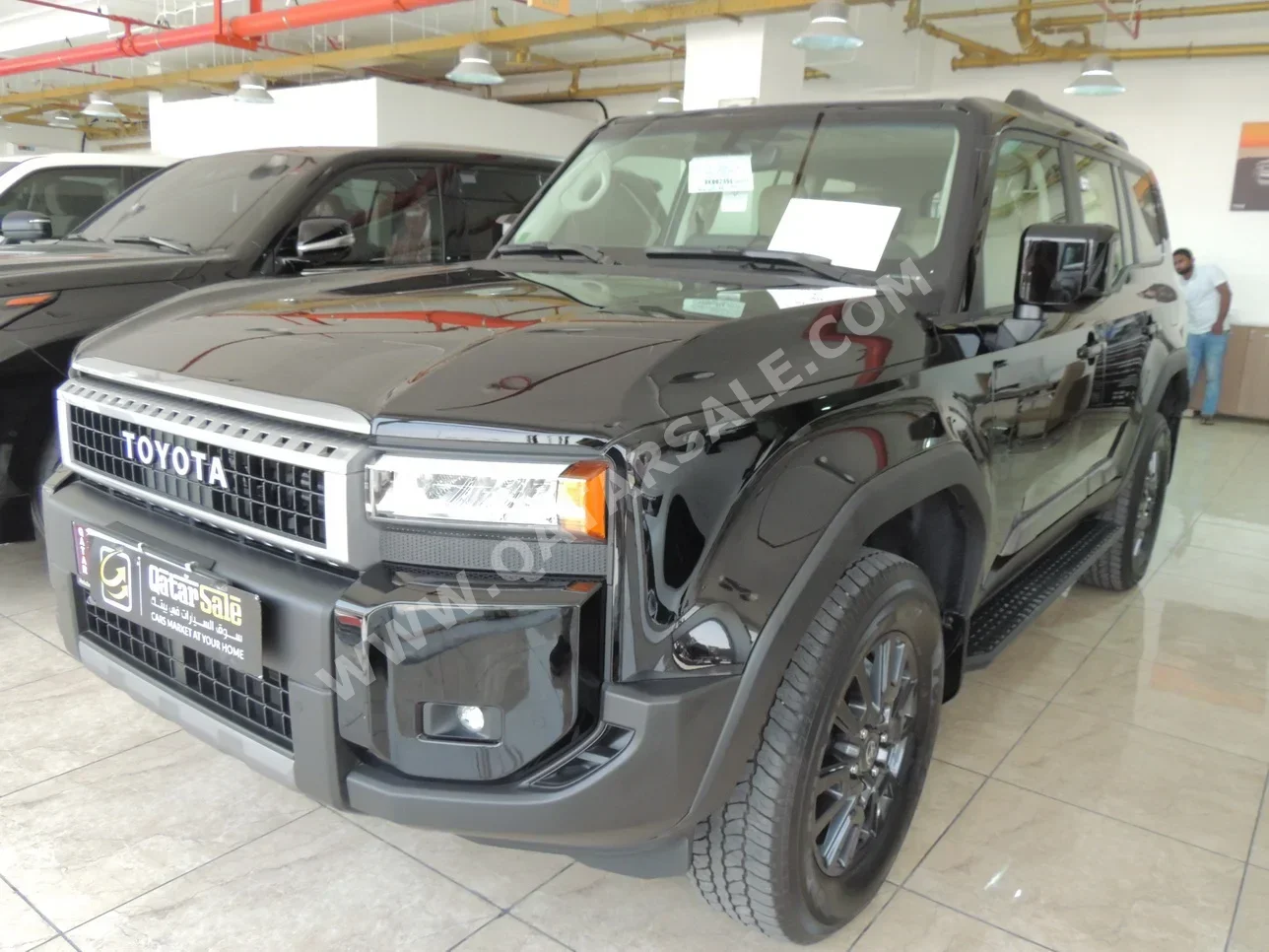 Toyota  Prado  TX Turbo  2024  Automatic  0 Km  6 Cylinder  Four Wheel Drive (4WD)  SUV  Black  With Warranty