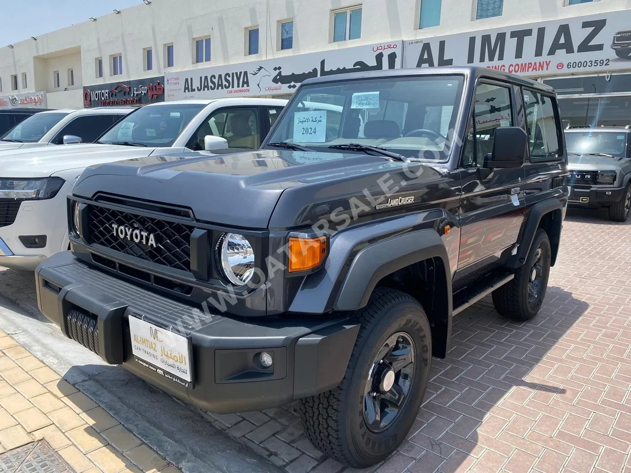 Toyota  Land Cruiser  Hard Top  2024  Manual  0 Km  6 Cylinder  Four Wheel Drive (4WD)  SUV  Gray  With Warranty