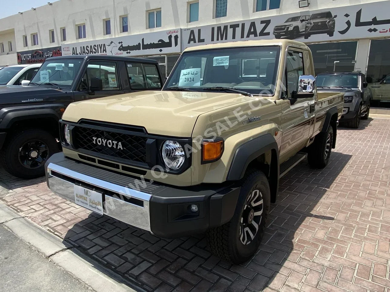 Toyota  Land Cruiser  LX  2024  Manual  0 Km  6 Cylinder  Four Wheel Drive (4WD)  Pick Up  Beige  With Warranty