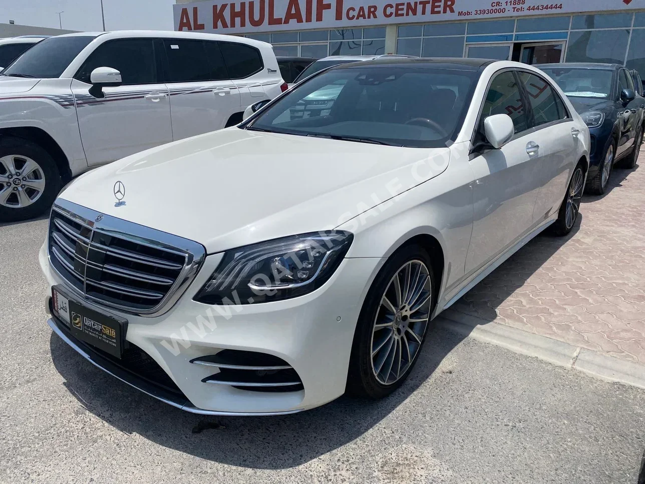 Mercedes-Benz  S-Class  450  2018  Automatic  70,000 Km  6 Cylinder  Rear Wheel Drive (RWD)  Sedan  White