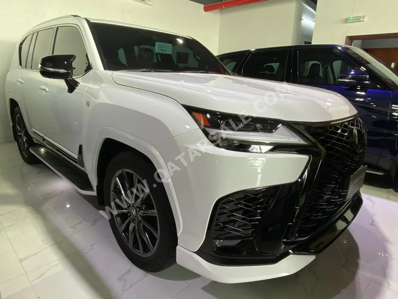 Lexus  LX  600 F Sport  2024  Automatic  7,000 Km  6 Cylinder  Four Wheel Drive (4WD)  SUV  White  With Warranty