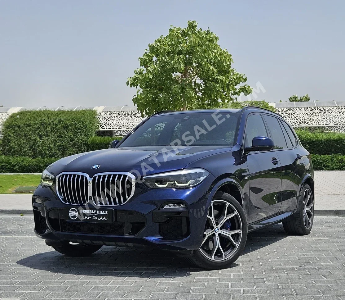 BMW  X-Series  X5 M40i  2020  Automatic  67,920 Km  6 Cylinder  All Wheel Drive (AWD)  SUV  Blue