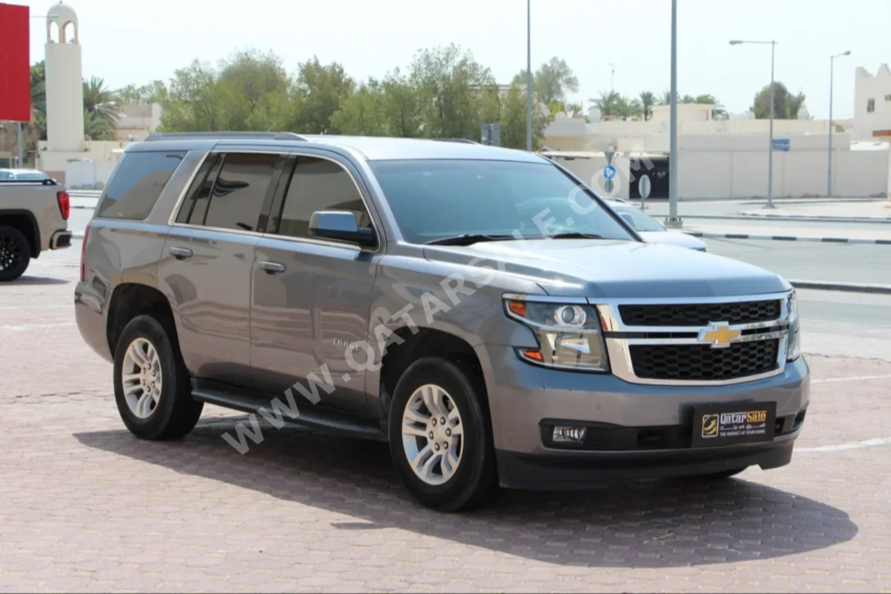 Chevrolet  Tahoe  LT  2018  Automatic  134,000 Km  8 Cylinder  Rear Wheel Drive (RWD)  SUV  Gray