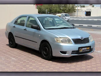 Toyota  Corolla  2005  Manual  229,000 Km  4 Cylinder  Front Wheel Drive (FWD)  Sedan  Sky Blue