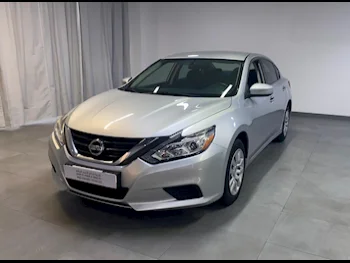 Nissan  Altima  2.5 S  2018  Automatic  75,210 Km  4 Cylinder  Front Wheel Drive (FWD)  Sedan  Silver
