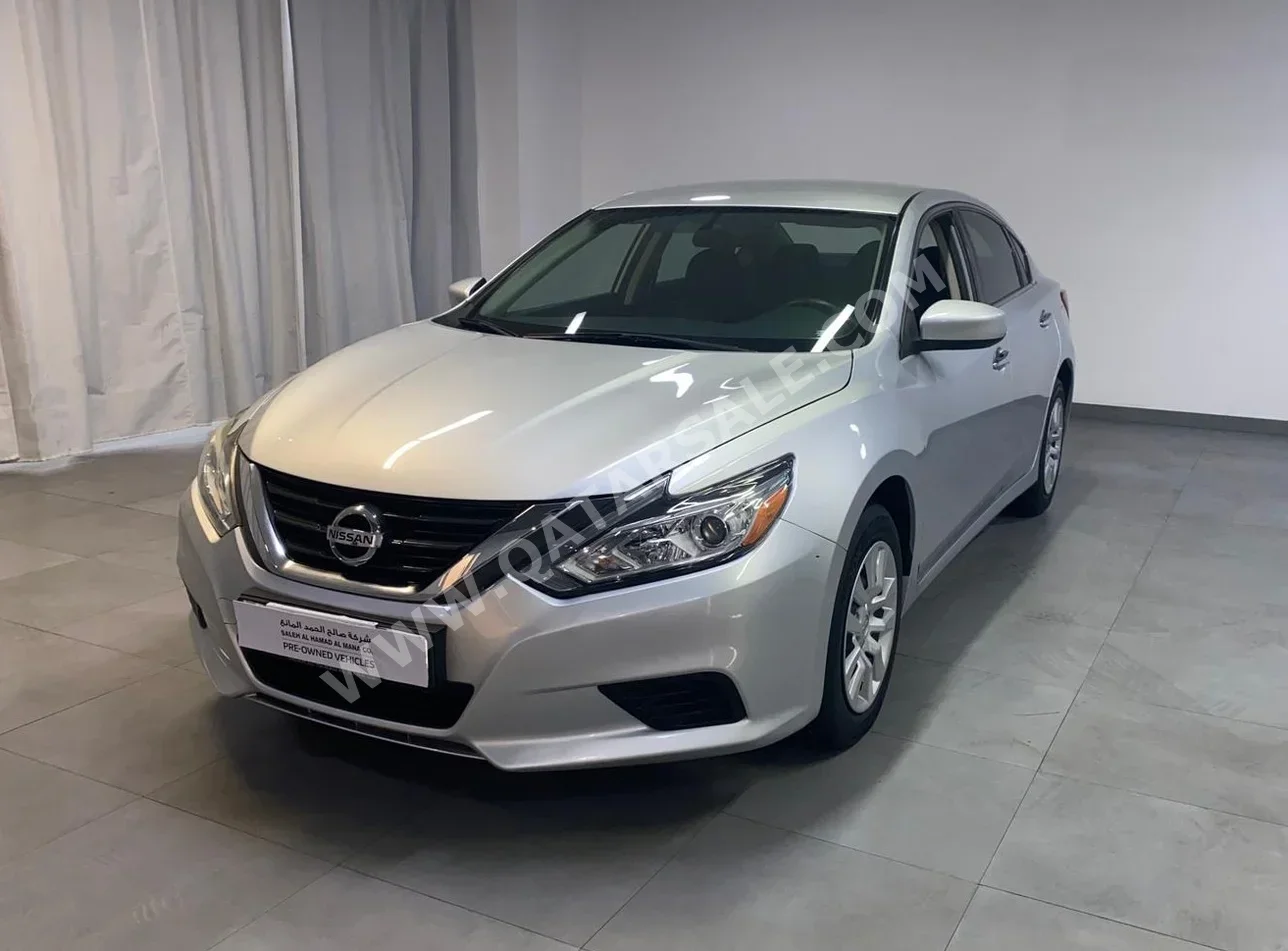 Nissan  Altima  2.5 S  2018  Automatic  75,210 Km  4 Cylinder  Front Wheel Drive (FWD)  Sedan  Silver