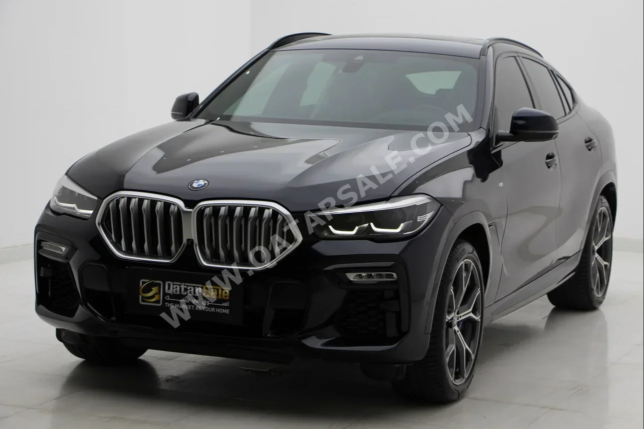 BMW  X-Series  X6  2021  Automatic  61,000 Km  6 Cylinder  Four Wheel Drive (4WD)  SUV  Black