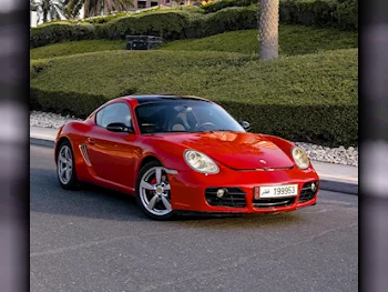Porsche  Cayman  2008  Automatic  100,000 Km  6 Cylinder  Rear Wheel Drive (RWD)  Coupe / Sport  Red