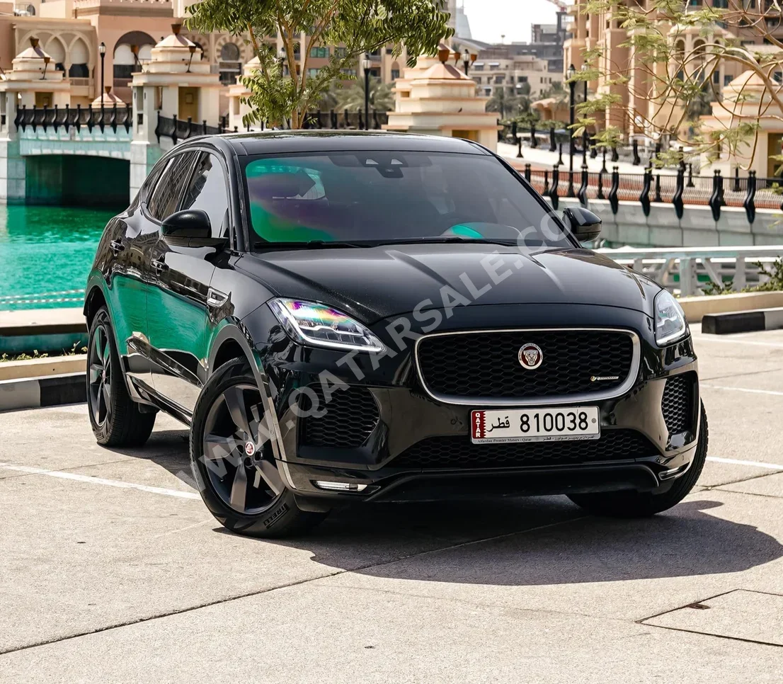 Jaguar  E-Pace  2019  Automatic  60,000 Km  6 Cylinder  All Wheel Drive (AWD)  SUV  Black  With Warranty