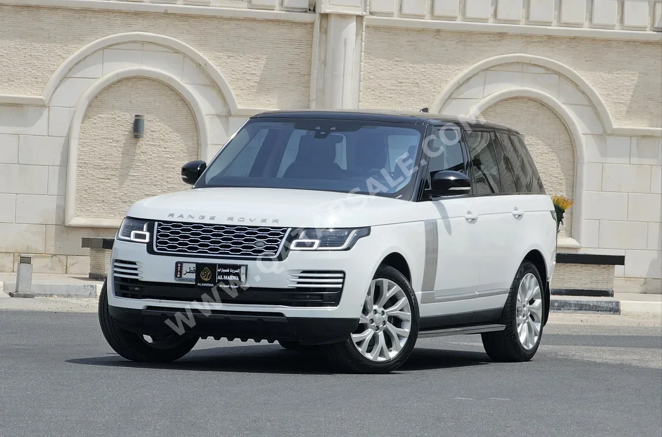 Land Rover  Range Rover  Vogue Super charged  2019  Automatic  57,000 Km  6 Cylinder  Four Wheel Drive (4WD)  SUV  White