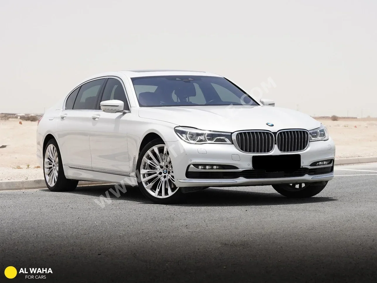 BMW  7-Series  740 Li  2018  Automatic  53,000 Km  6 Cylinder  Rear Wheel Drive (RWD)  Sedan  White