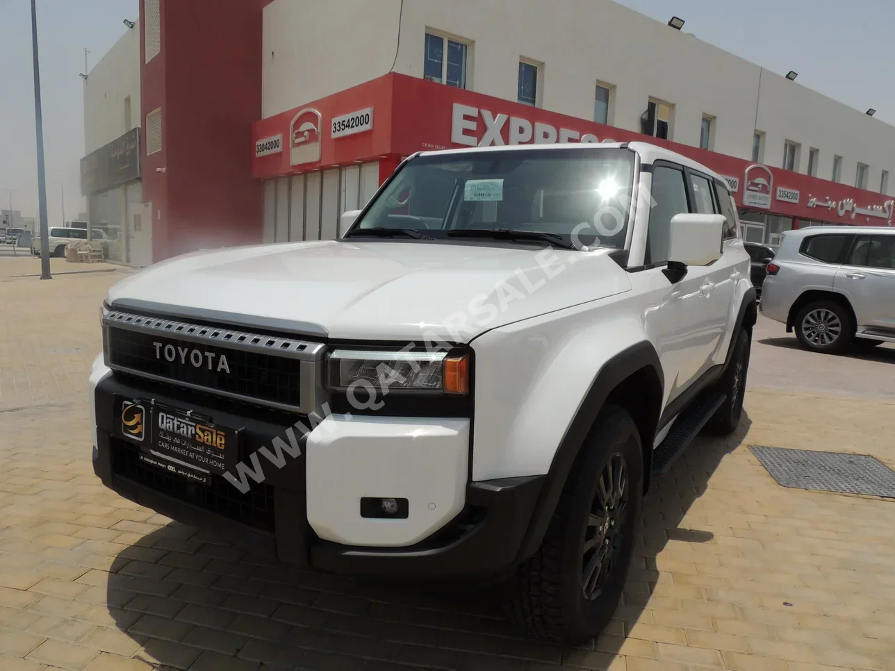 Toyota  Prado  TX Turbo  2024  Automatic  0 Km  4 Cylinder  Four Wheel Drive (4WD)  SUV  White  With Warranty