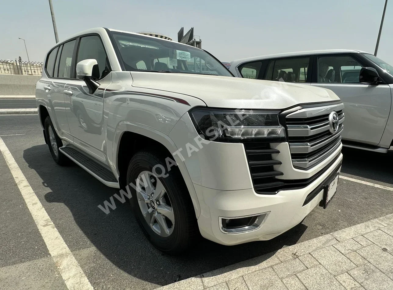  Toyota  Land Cruiser  GXR Twin Turbo  2024  Automatic  0 Km  6 Cylinder  Four Wheel Drive (4WD)  SUV  White  With Warranty