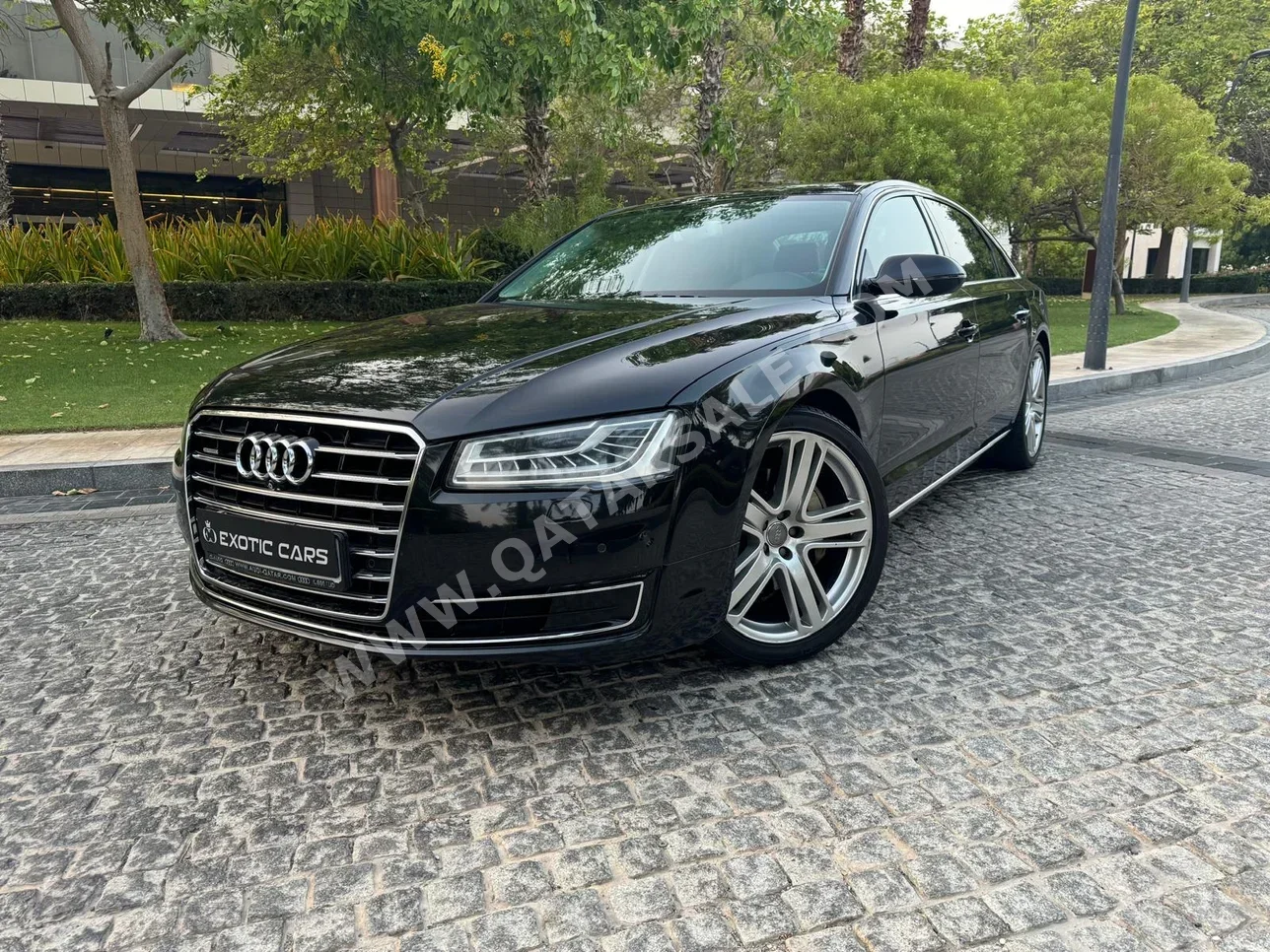 Audi  A8  50 TFSI  2016  Automatic  122,000 Km  8 Cylinder  Rear Wheel Drive (RWD)  Sedan  Black