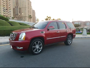  Cadillac  Escalade  2013  Automatic  97,000 Km  8 Cylinder  Four Wheel Drive (4WD)  SUV  Red  With Warranty