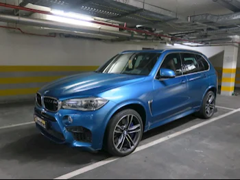 BMW  X-Series  X5 M  2015  Automatic  101,000 Km  8 Cylinder  Four Wheel Drive (4WD)  SUV  Blue