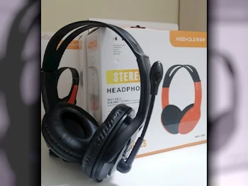 Headset And Speakers - Black / Orange