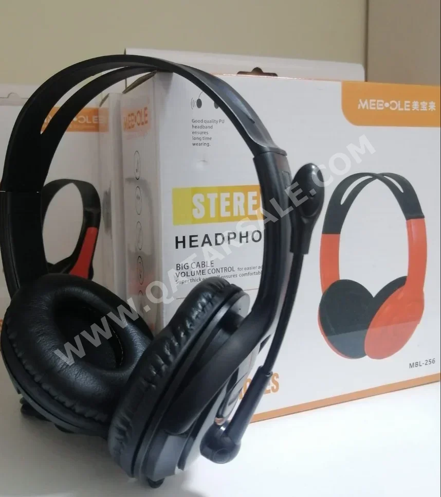 Headset And Speakers - Black / Orange