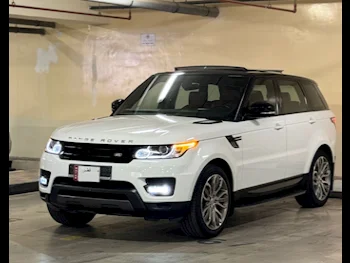 Land Rover  Range Rover  Sport Super charged  2016  Automatic  59,000 Km  8 Cylinder  Four Wheel Drive (4WD)  SUV  White