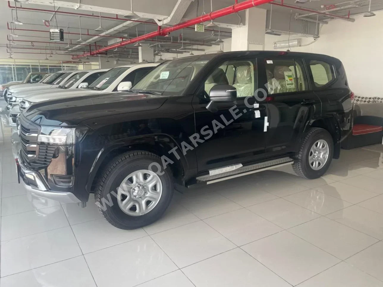 Toyota  Land Cruiser  GX  2024  Automatic  0 Km  6 Cylinder  Four Wheel Drive (4WD)  SUV  Black  With Warranty