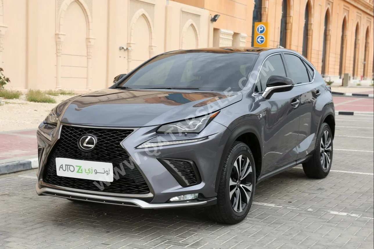 Lexus  NX  300 F Sport  2020  Automatic  29,500 Km  4 Cylinder  Four Wheel Drive (4WD)  SUV  Gray  With Warranty