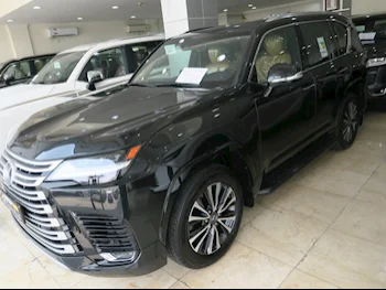  Lexus  LX  600 Luxury  2024  Automatic  0 Km  6 Cylinder  Four Wheel Drive (4WD)  SUV  Black  With Warranty