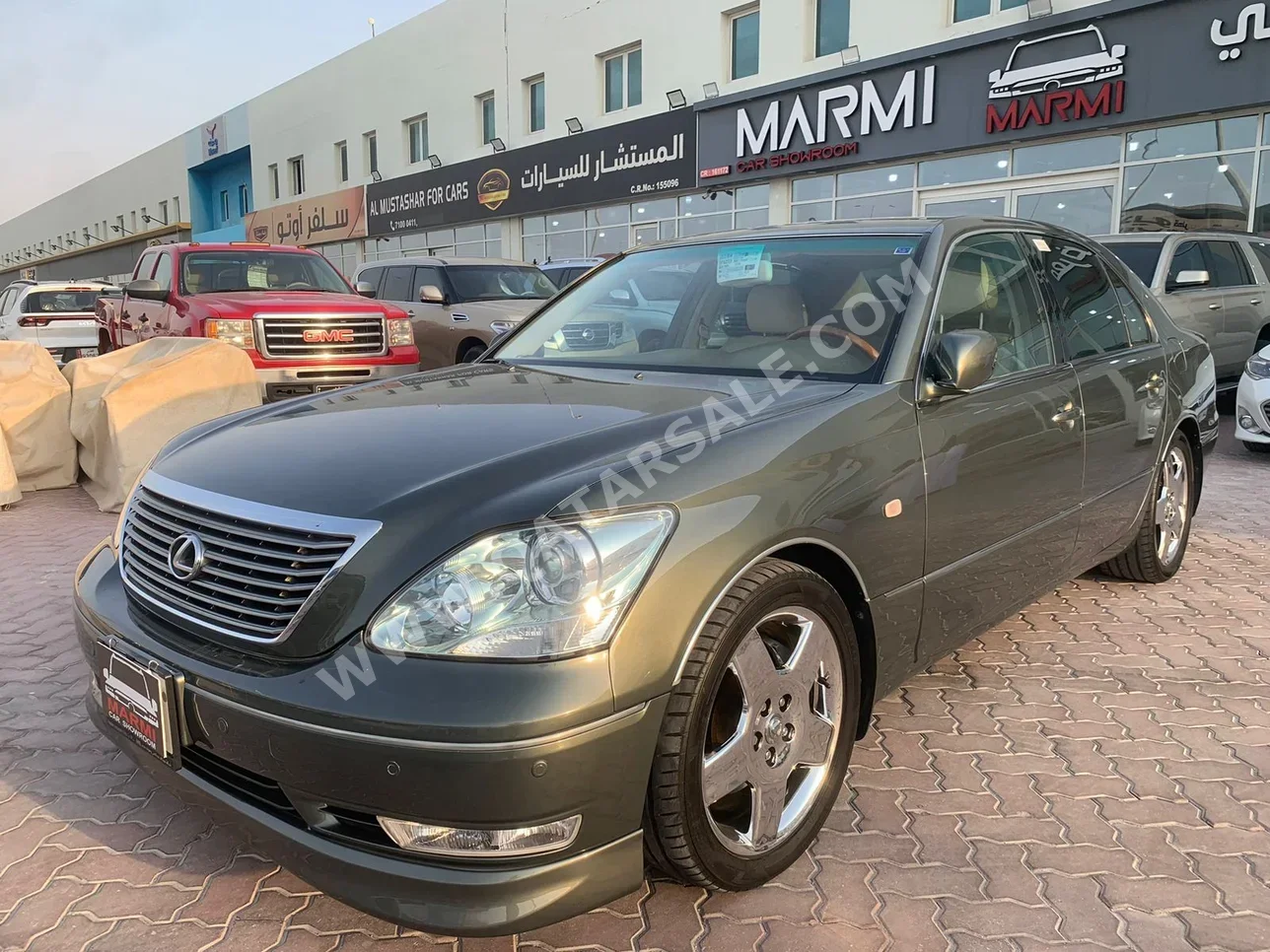 Lexus  LS  430  2002  Automatic  167,000 Km  8 Cylinder  Rear Wheel Drive (RWD)  Sedan  Dark Green