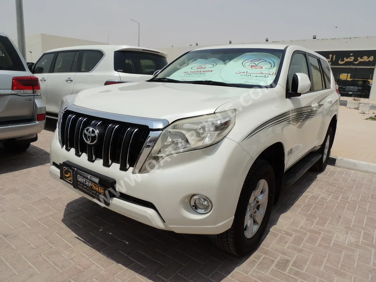 Toyota  Prado  TXL  2015  Automatic  86٬000 Km  4 Cylinder  Four Wheel Drive (4WD)  SUV  White