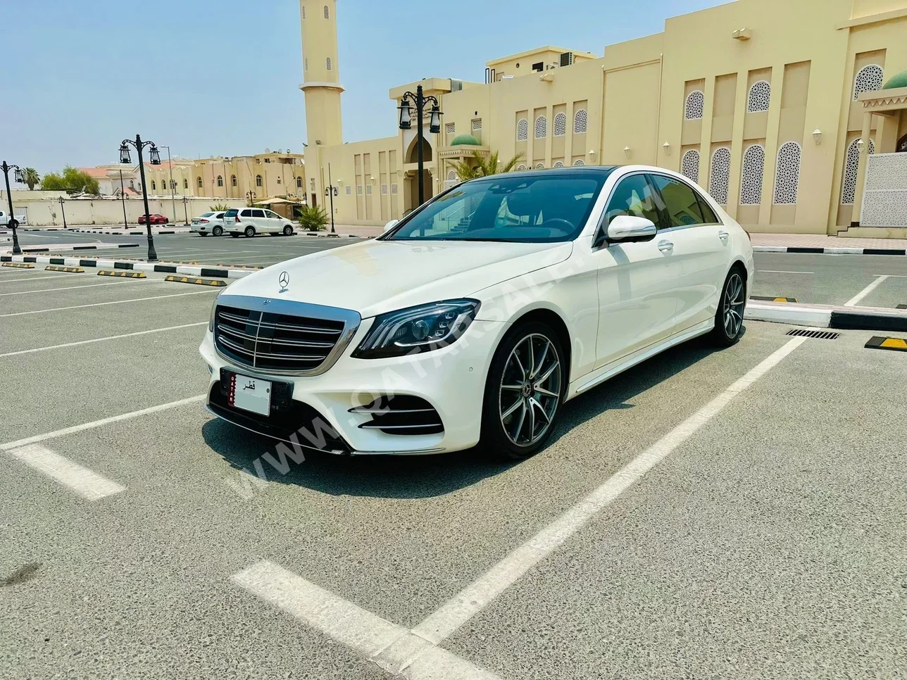  Mercedes-Benz  S-Class  450  2018  Automatic  55,000 Km  6 Cylinder  Rear Wheel Drive (RWD)  Sedan  White  With Warranty