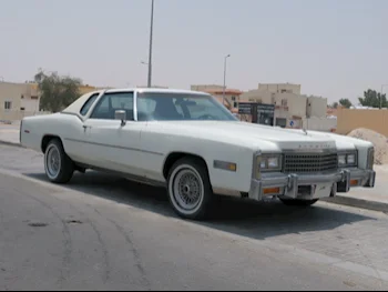 Cadillac  Eldorado  1978  Automatic  76,000 Km  8 Cylinder  Rear Wheel Drive (RWD)  Coupe / Sport  White