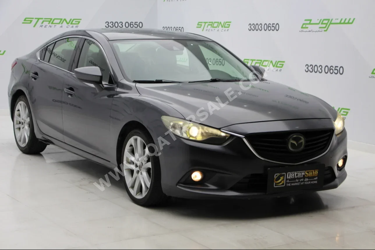 Mazda  Mazda 6  2015  Automatic  200,000 Km  4 Cylinder  Front Wheel Drive (FWD)  Sedan  Gray