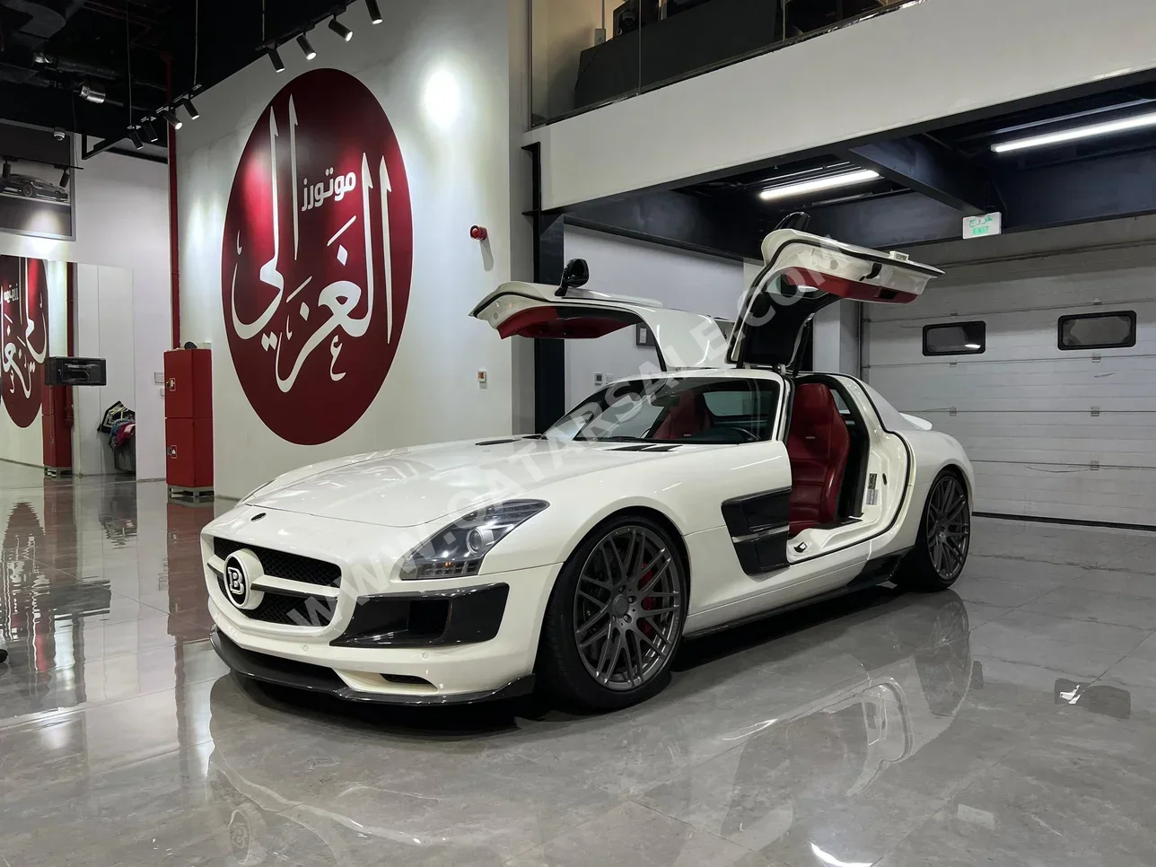 Mercedes-Benz  SLS  Brabus  2011  Automatic  69,000 Km  8 Cylinder  Rear Wheel Drive (RWD)  Coupe / Sport  White