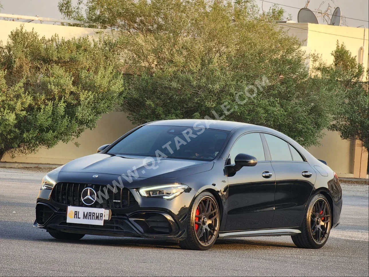  Mercedes-Benz  CLA  45 S AMG  2022  Automatic  42,000 Km  4 Cylinder  Rear Wheel Drive (RWD)  Sedan  Black  With Warranty