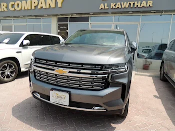  Chevrolet  Tahoe  Premier  2021  Automatic  17,000 Km  8 Cylinder  Four Wheel Drive (4WD)  SUV  Gray  With Warranty