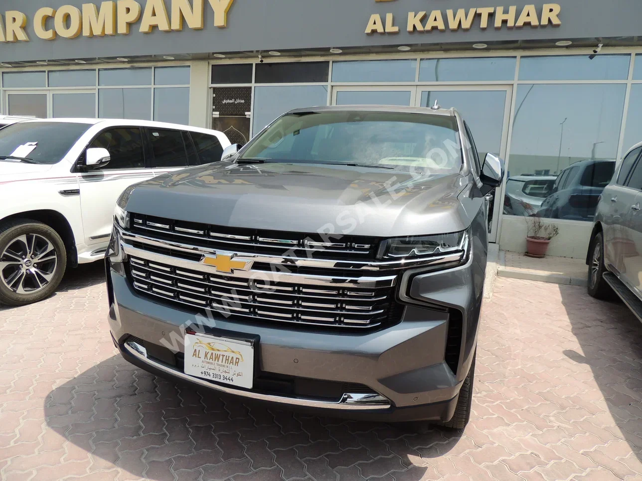  Chevrolet  Tahoe  Premier  2021  Automatic  17,000 Km  8 Cylinder  Four Wheel Drive (4WD)  SUV  Gray  With Warranty