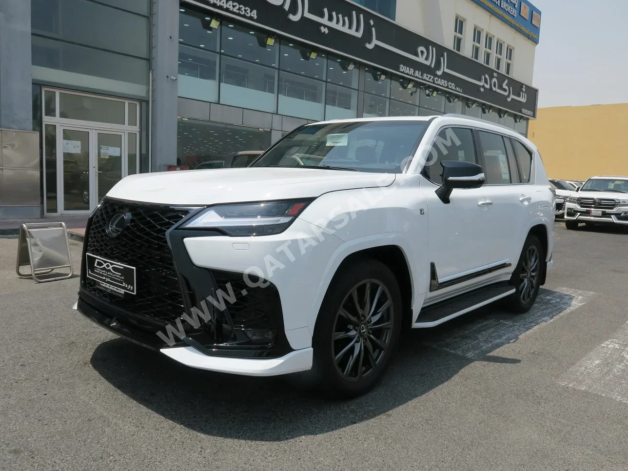 Lexus  LX  600 F Sport  2024  Automatic  11,000 Km  6 Cylinder  Four Wheel Drive (4WD)  SUV  White  With Warranty