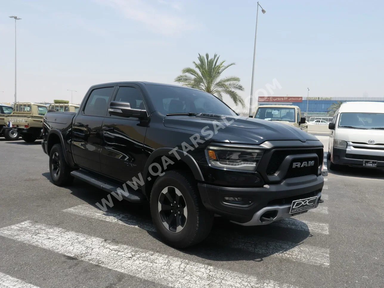 Dodge  Ram  Rebel  2021  Automatic  101,000 Km  8 Cylinder  Four Wheel Drive (4WD)  Pick Up  Black