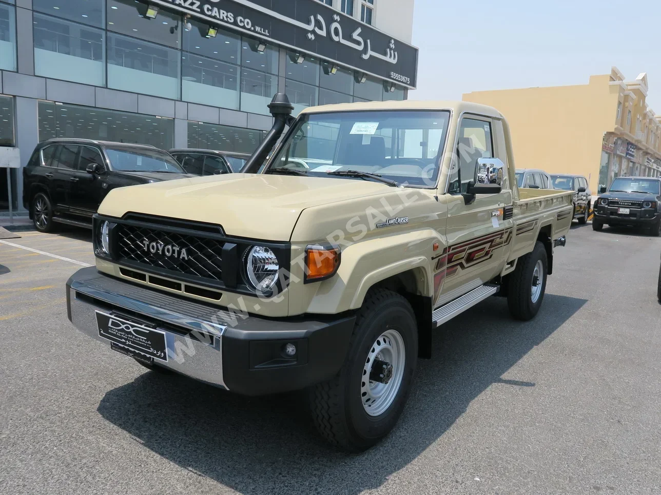 Toyota  Land Cruiser  LX  2024  Manual  0 Km  8 Cylinder  Four Wheel Drive (4WD)  Pick Up  Beige  With Warranty