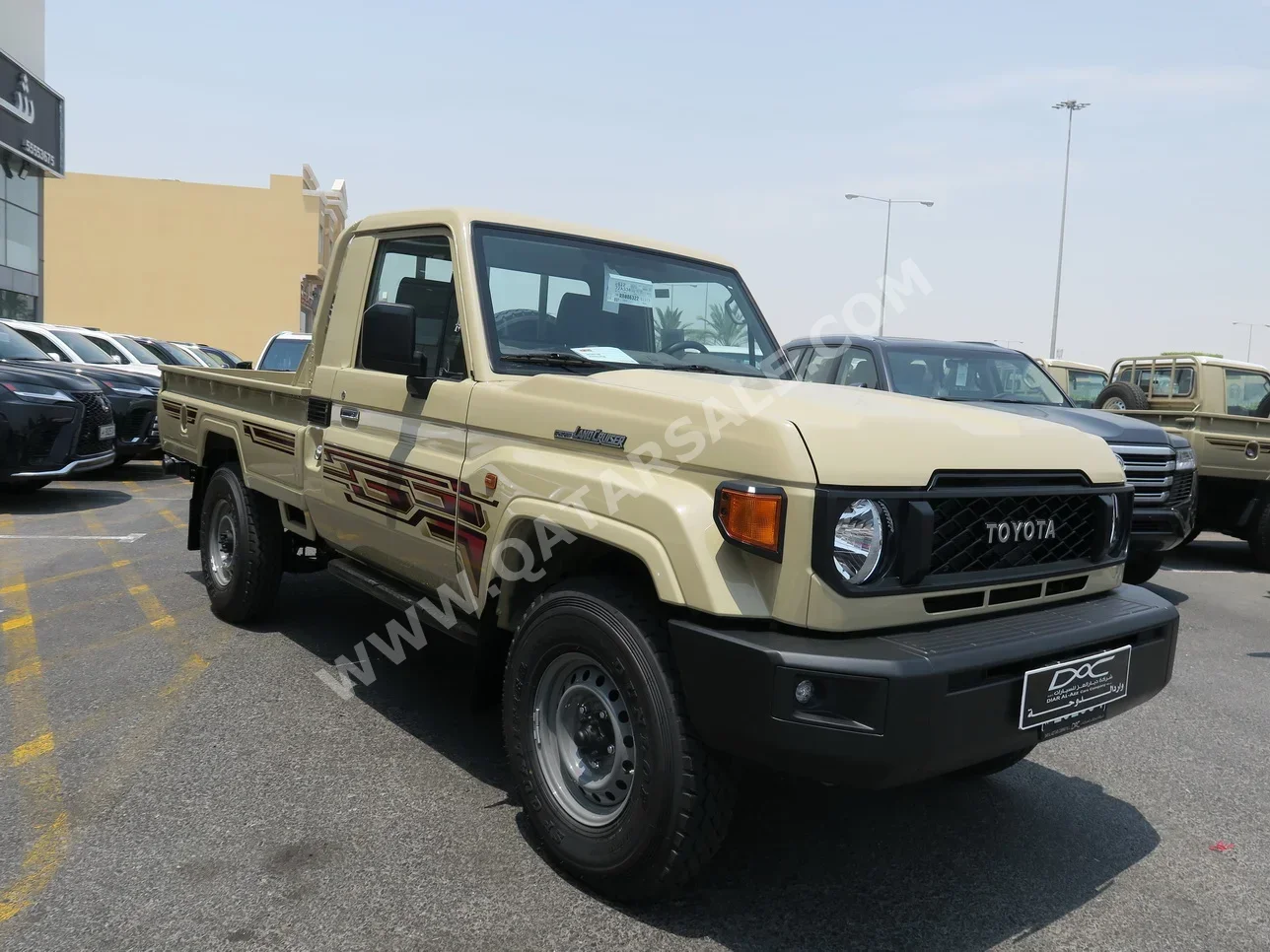 Toyota  Land Cruiser  LX  2024  Automatic  0 Km  6 Cylinder  Four Wheel Drive (4WD)  Pick Up  Beige  With Warranty