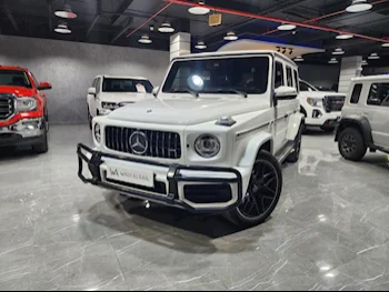 Mercedes-Benz  G-Class  500  2022  Automatic  90,000 Km  8 Cylinder  Four Wheel Drive (4WD)  SUV  White  With Warranty