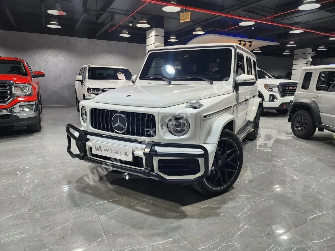 Mercedes-Benz  G-Class  500  2022  Automatic  90,000 Km  8 Cylinder  Four Wheel Drive (4WD)  SUV  White  With Warranty