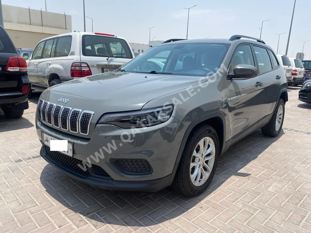  Jeep  Cherokee  Sport  2021  Automatic  50,000 Km  6 Cylinder  Four Wheel Drive (4WD)  SUV  Gray  With Warranty