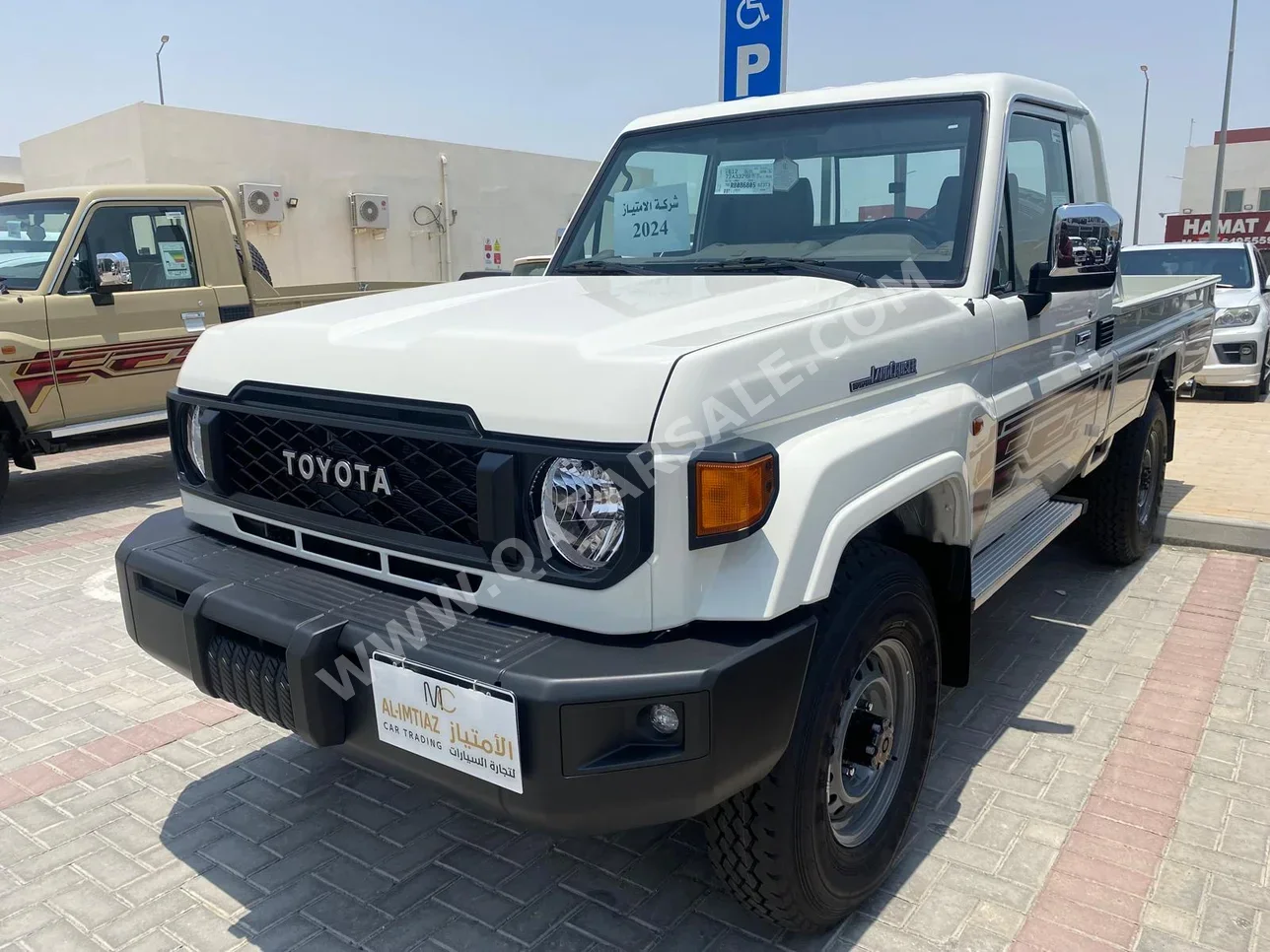 Toyota  Land Cruiser  LX  2024  Manual  0 Km  6 Cylinder  Four Wheel Drive (4WD)  Pick Up  White  With Warranty