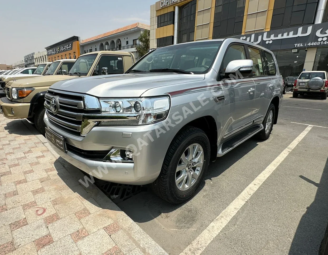 Toyota  Land Cruiser  GXR  2021  Automatic  0 Km  6 Cylinder  Four Wheel Drive (4WD)  SUV  Silver  With Warranty