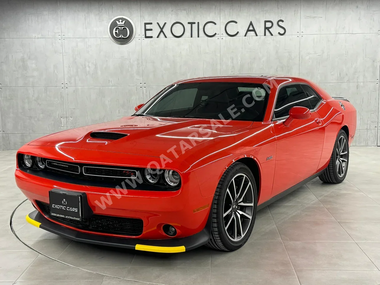 Dodge  Challenger  R/T  2023  Automatic  780 Km  8 Cylinder  Rear Wheel Drive (RWD)  Coupe / Sport  Orange  With Warranty