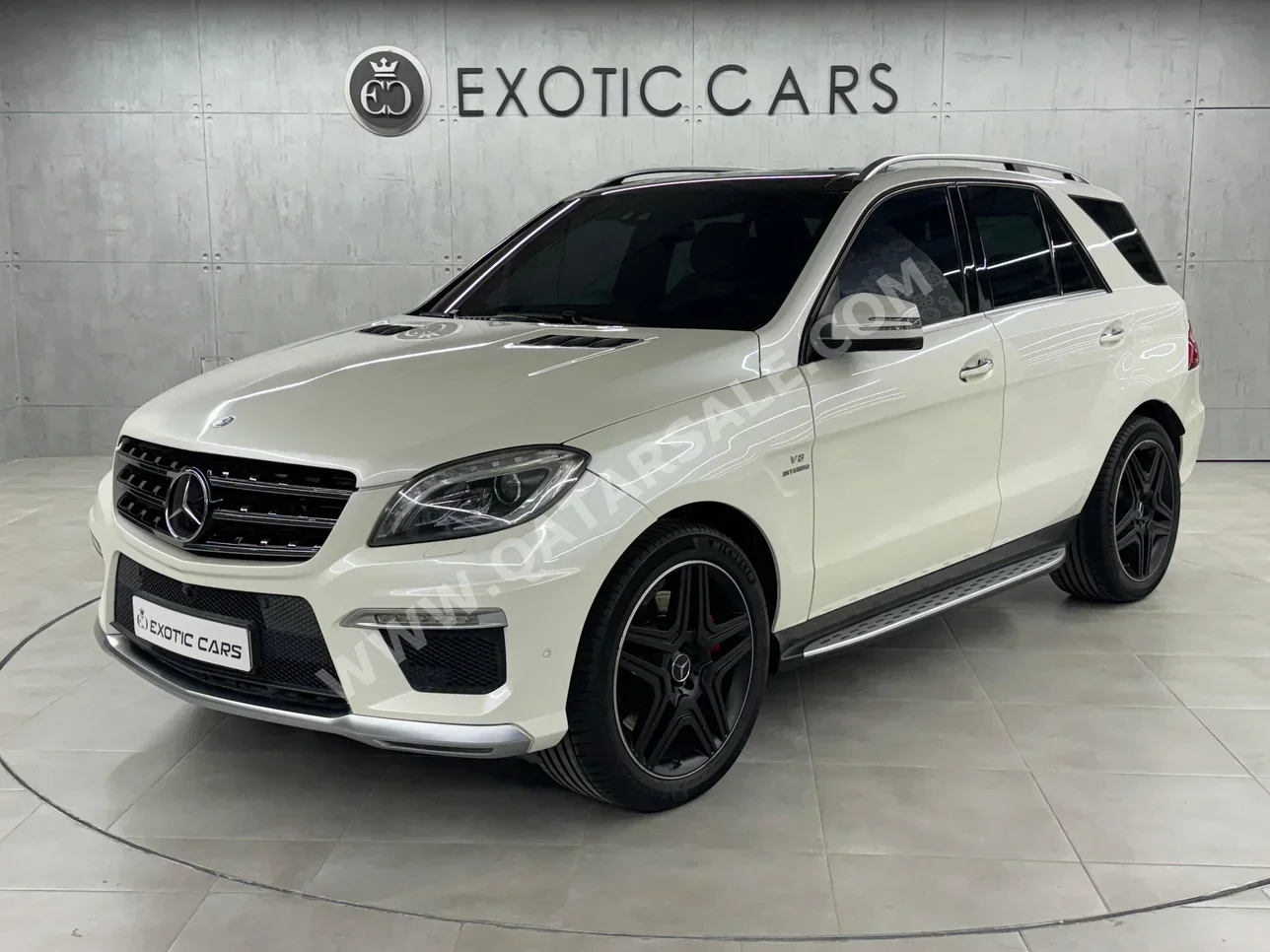  Mercedes-Benz  ML  63 AMG  2014  Automatic  135,000 Km  8 Cylinder  Four Wheel Drive (4WD)  SUV  White  With Warranty